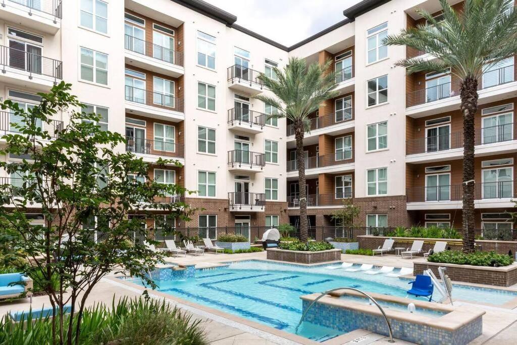 Luxury Apartment With King Bed And Pool And Free Parking 4 Houston Exterior foto